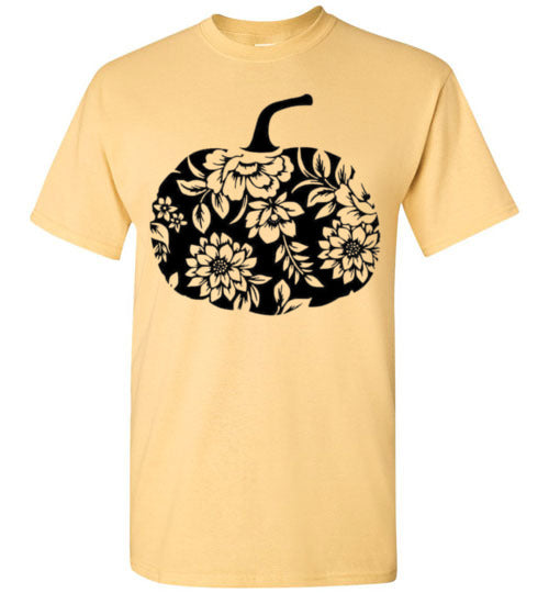 Fall Pumpkin Graphic Print T-Shirt Top