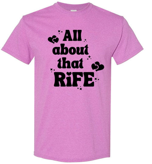 All About That Matt RIfe Graphic Funny Tee Shirt Top T-Shirt