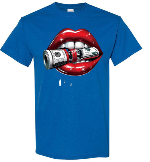 Money In The Mouth Glam Tee Shirt Top