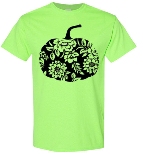 Fall Pumpkin Graphic Print T-Shirt Top
