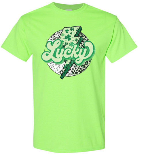 Lucky Irish St Patrick's Day Graphic Tee Shirt Top T-Shirt