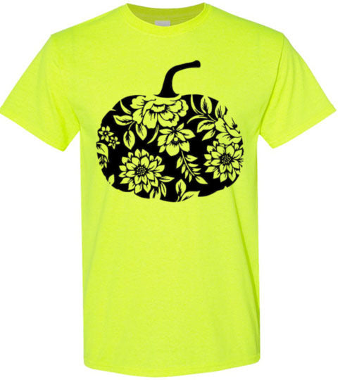 Fall Pumpkin Graphic Print T-Shirt Top