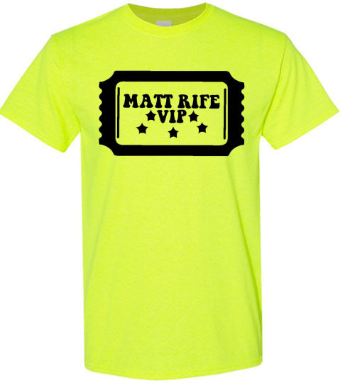 Matt Rife VIP Graphic Funny Tee Shirt Top T-Shirt