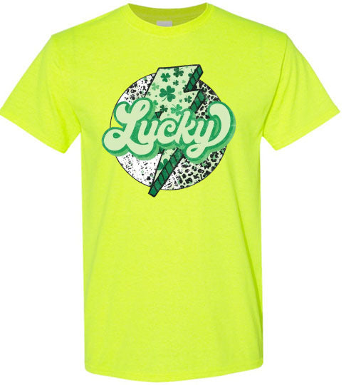 Lucky Irish St Patrick's Day Graphic Tee Shirt Top T-Shirt