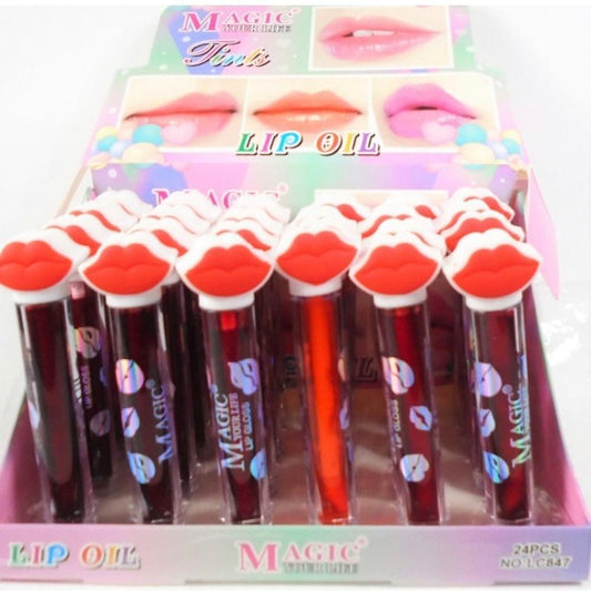 1 Dozen Red Lip Theme Lip Tint Gloss