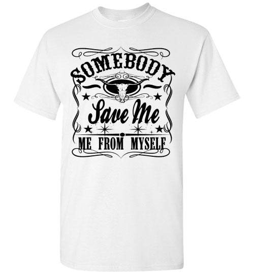 Jelly Roll Somebody Save Me From Myself Concert Country Music Graphic Tee Shirt Top
