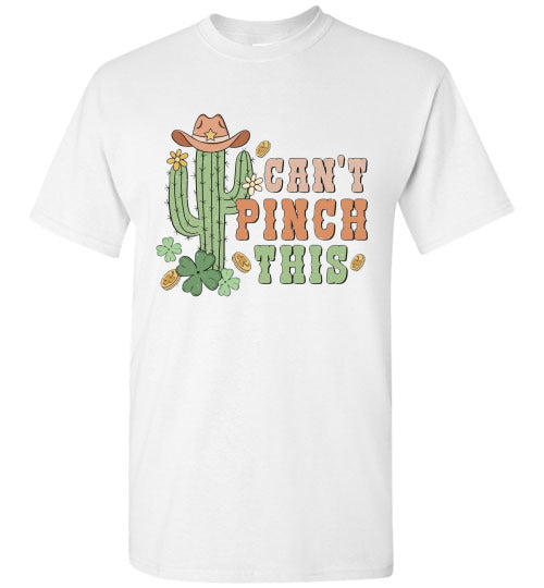 Can't Pinch This Cactus Funny St Patrick's Day Tee Shirt Top T-Shirt