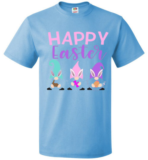 Happy Easter Gnome Graphic Tee Shirt Top