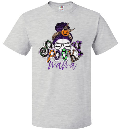 Spooky Mama Halloween Tee Shirt Top T-Shirt