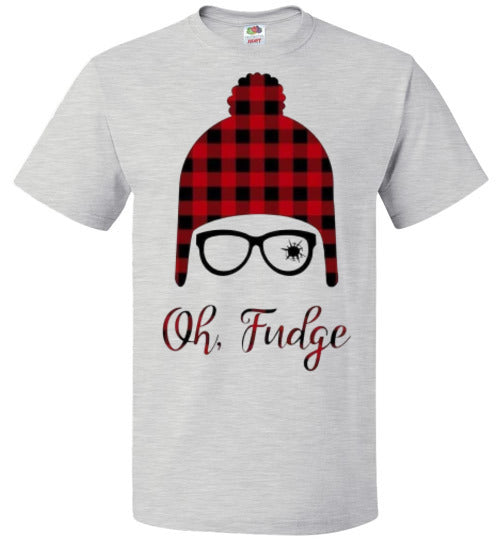 Oh Fudge Christmas Movie Holiday Tee Shirt Top T-Shirt