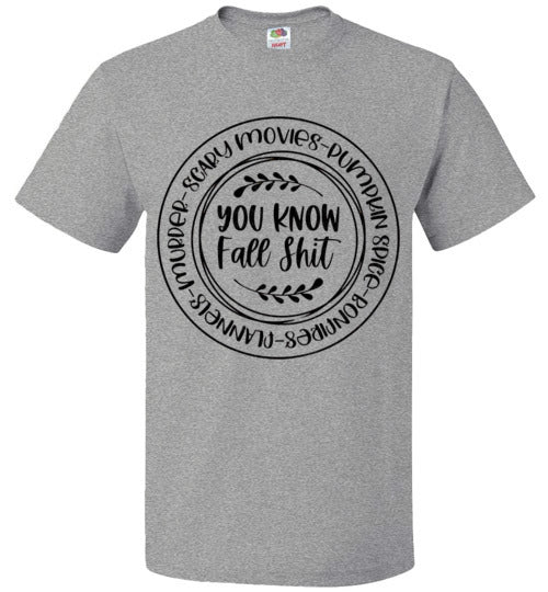 Funny Fall Shirt Graphic Tee Shirt Top T-Shirt