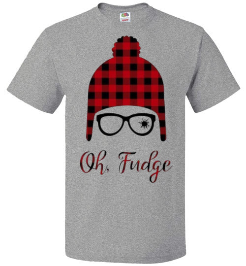 Oh Fudge Christmas Movie Holiday Tee Shirt Top T-Shirt