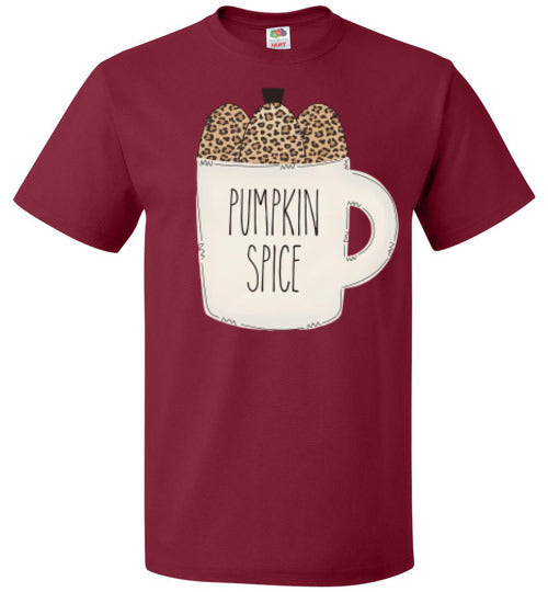 Pumpkin Spice Fall Tee Shirt Top T-Shirt