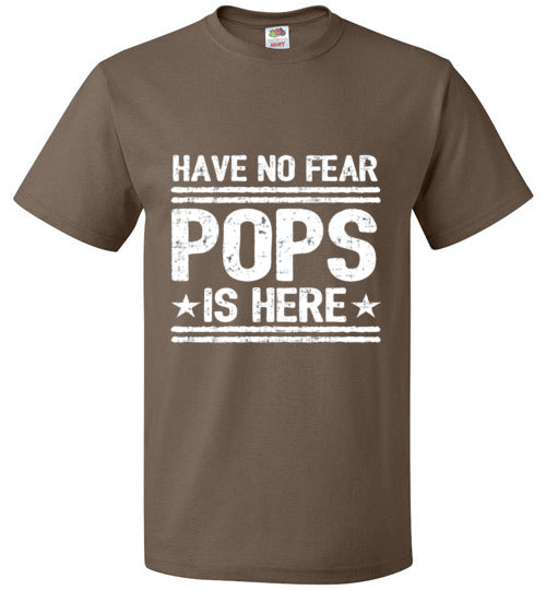 Have No Fear Pops Is Here Grandparent Grandfather Tee Shirt Top T-Shirt