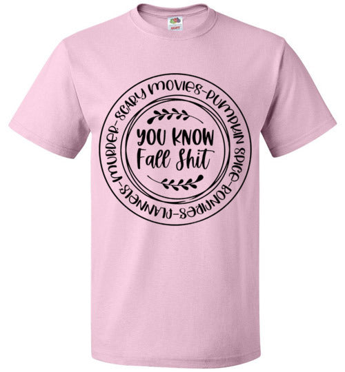 Funny Fall Shirt Graphic Tee Shirt Top T-Shirt