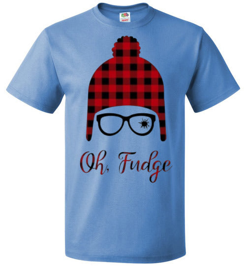 Oh Fudge Christmas Movie Holiday Tee Shirt Top T-Shirt
