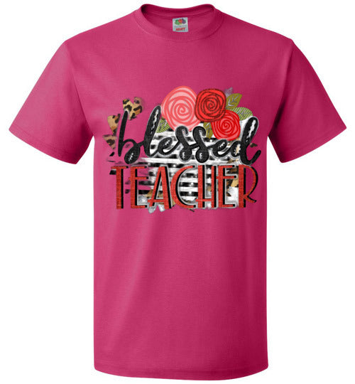 Blessed Teacher Tee Shirt Top T-Shirt