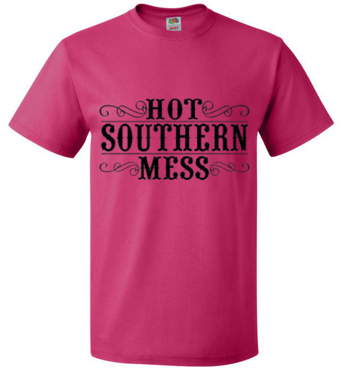 Hot Southern Mess Tee Shirt Top T-Shirt