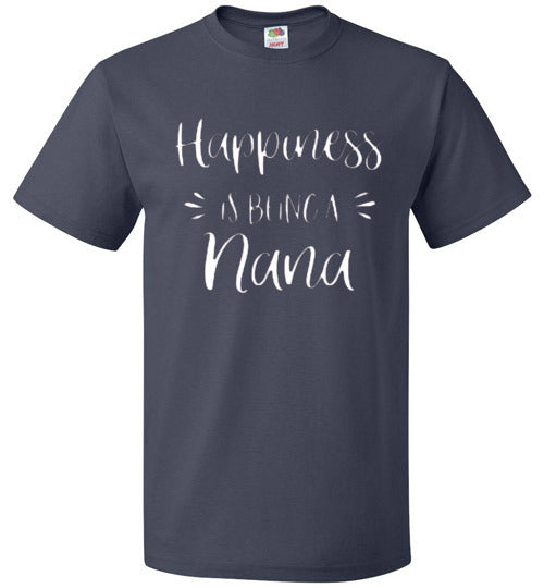 Happiness Is Being A Nana Tee Shirt Top Shirt T-Shirt
