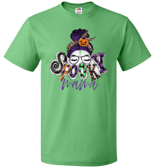 Spooky Mama Halloween Tee Shirt Top T-Shirt