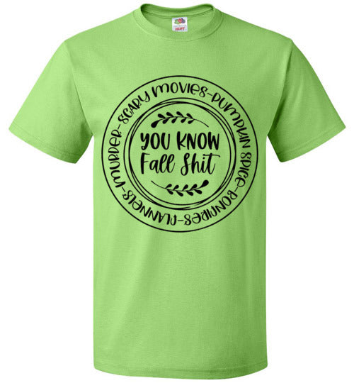 Funny Fall Shirt Graphic Tee Shirt Top T-Shirt