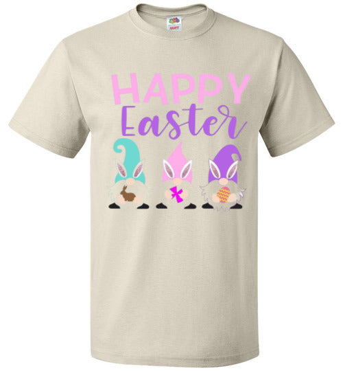 Happy Easter Gnome Graphic Tee Shirt Top