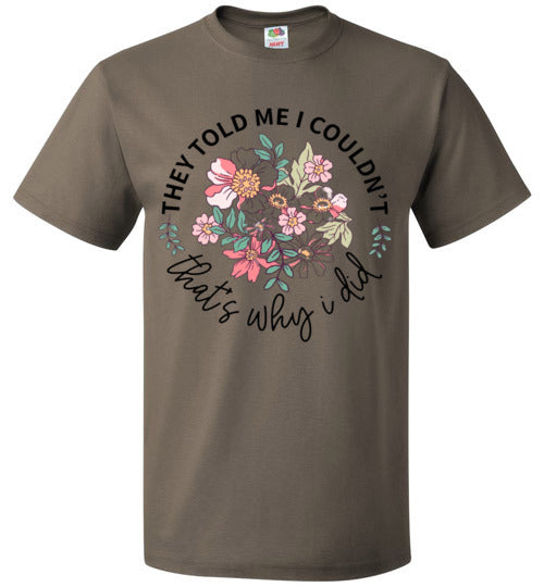 Empowerment Inspirational Tee Shirt Top T-Shirt