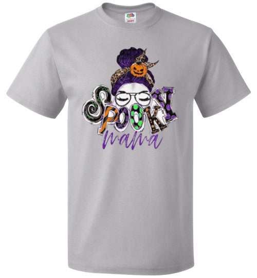 Spooky Mama Halloween Tee Shirt Top T-Shirt