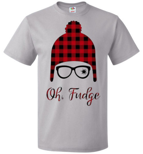 Oh Fudge Christmas Movie Holiday Tee Shirt Top T-Shirt