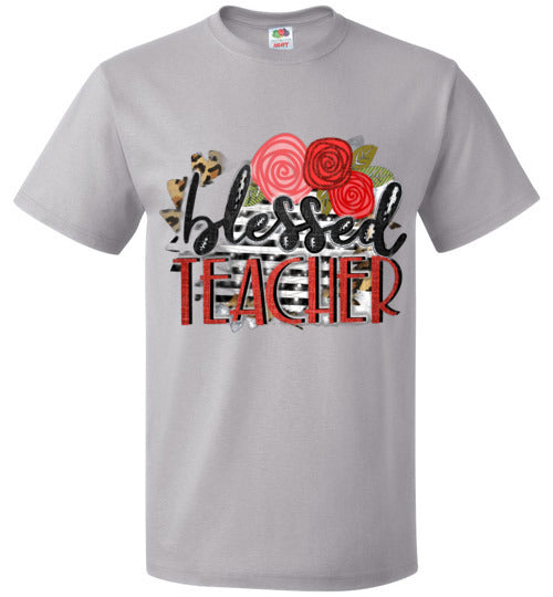 Blessed Teacher Tee Shirt Top T-Shirt