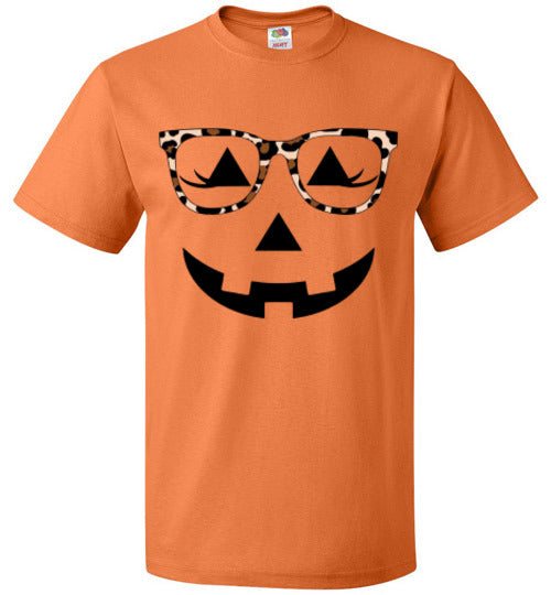 Jack O Lantern Pumpkin Face Fall Halloween Tee Shirt Top T-Shirt