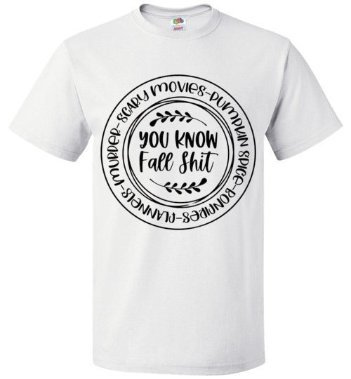 Funny Fall Shirt Graphic Tee Shirt Top T-Shirt