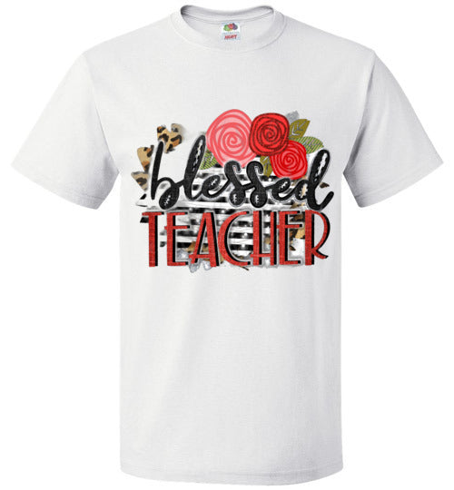 Blessed Teacher Tee Shirt Top T-Shirt