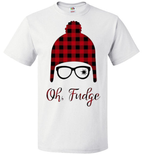 Oh Fudge Christmas Movie Holiday Tee Shirt Top T-Shirt
