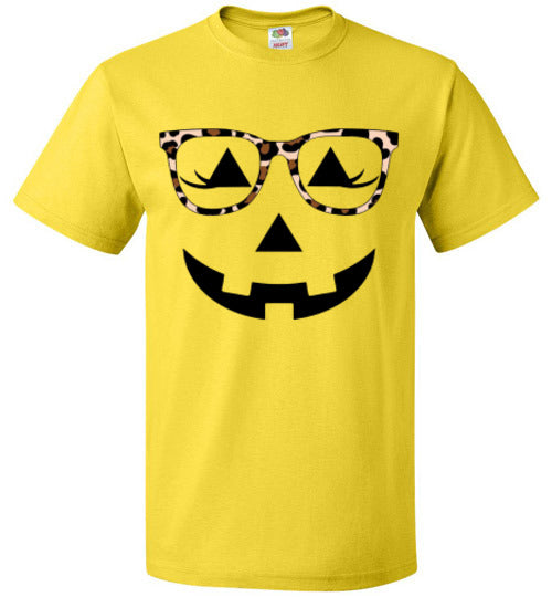 Jack O Lantern Pumpkin Face Fall Halloween Tee Shirt Top T-Shirt