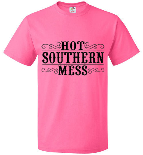 Hot Southern Mess Tee Shirt Top T-Shirt