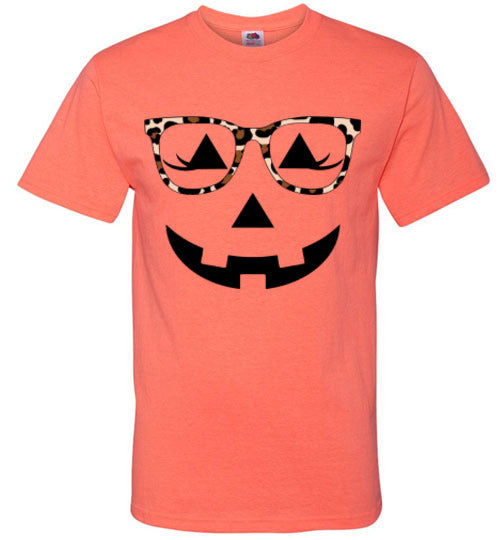 Jack O Lantern Pumpkin Face Fall Halloween Tee Shirt Top T-Shirt