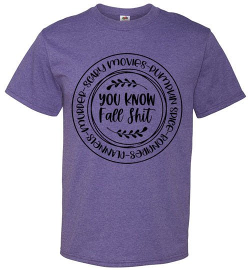 Funny Fall Shirt Graphic Tee Shirt Top T-Shirt