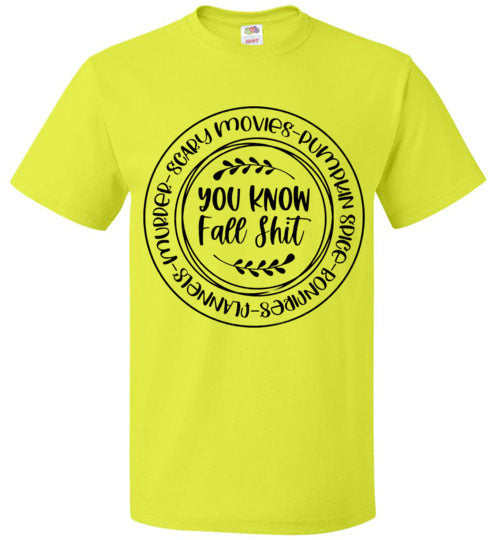 Funny Fall Shirt Graphic Tee Shirt Top T-Shirt