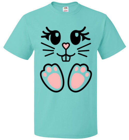 Easter Bunny Graphic Tee Shirt Top