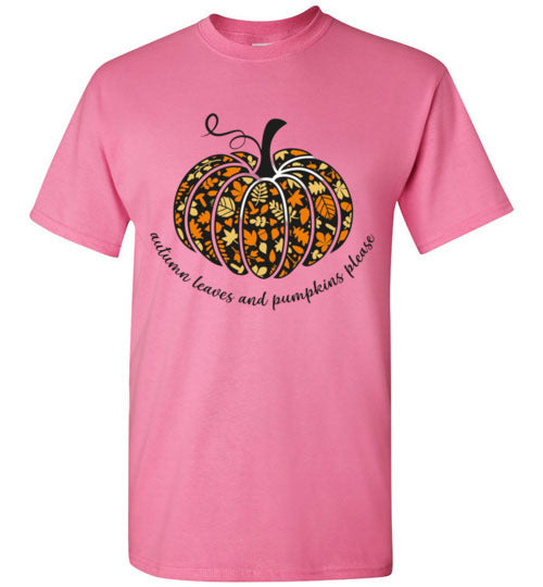 Pumpkin Fall Tee Shirt Graphic Top T-Shirt