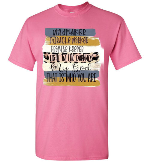 Way Maker Miracle Worker Christian Tee Shirt Top