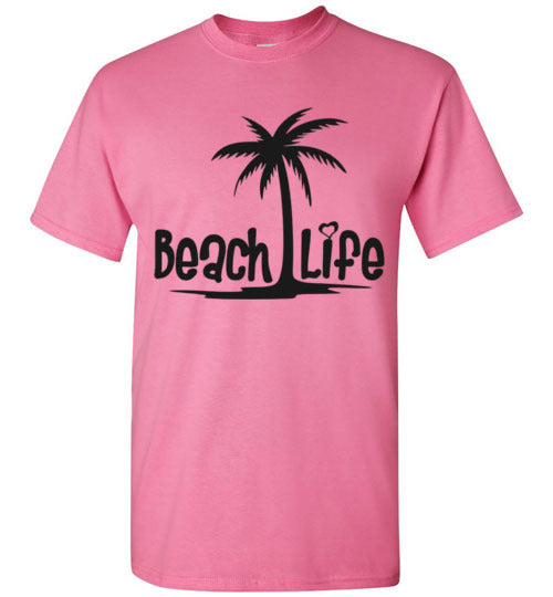 Beach Life Tee Shirt Top T-Shirt