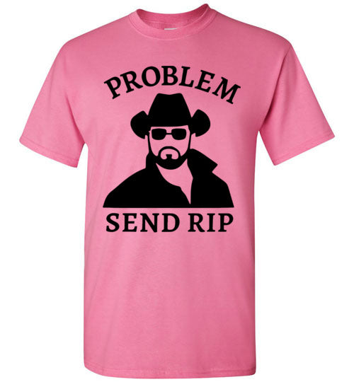 Problem Send Rip Graphic Tee Shirt Top