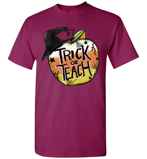 Trick Or Teach Graphic Tee Shirt Top T-Shirt