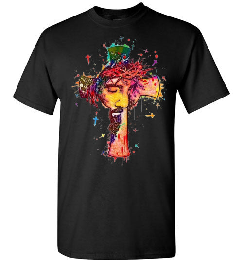 Christian Cross Jesus Tee Shirt Top T-Shirt