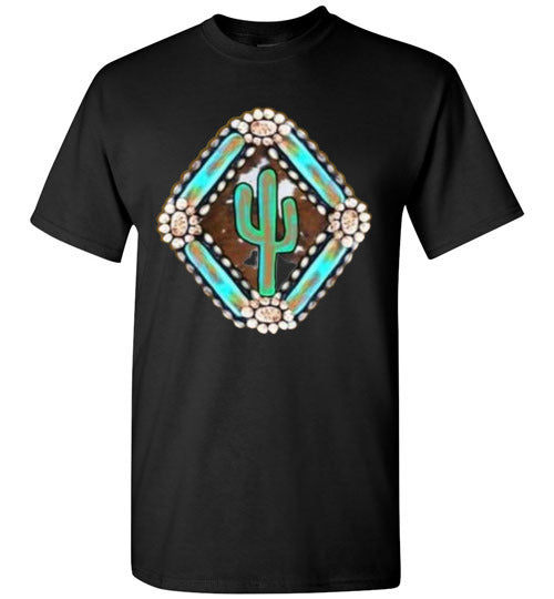 Southwestern Cactus Tee Shirt Graphic Top T-shirt