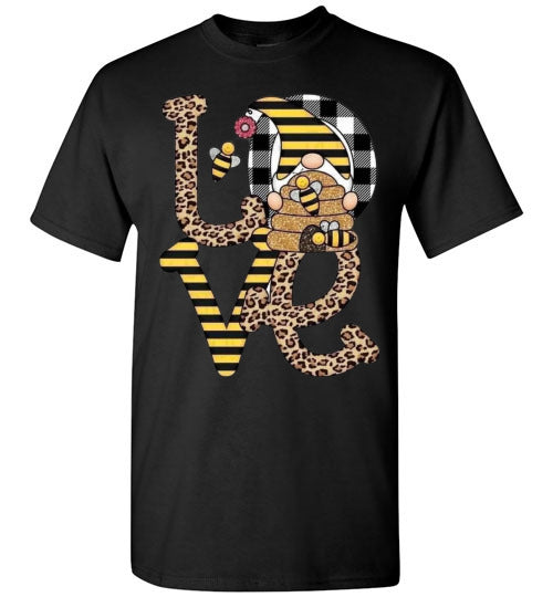 Love Bee Hive Tee Shirt Top T-Shirt