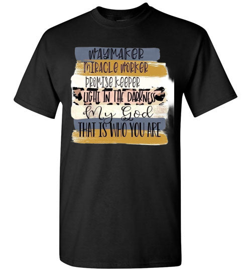 Way Maker Miracle Worker Christian Tee Shirt Top