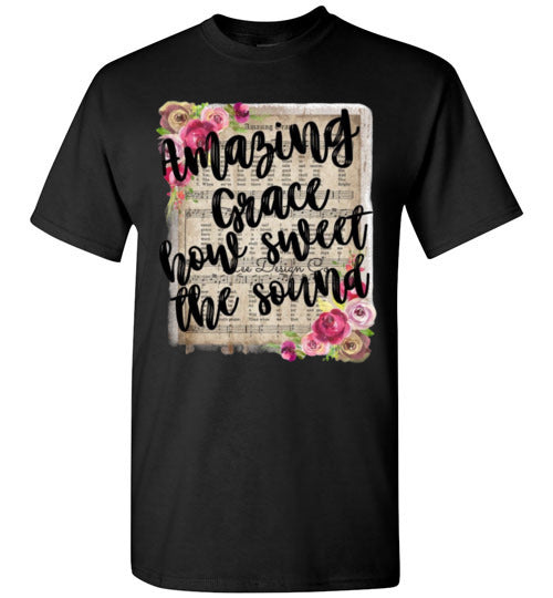 Amazing Grace Christian Tee Shirt Top T-Shirt